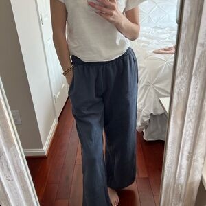 Navy Brandy Melville Anastasia Sweatpants